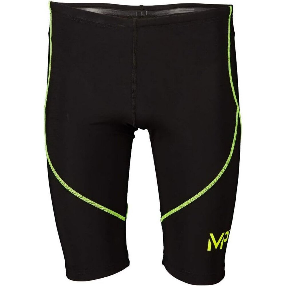 Michael Phelps Men's Teen's Boys Jammer Swimsuit Yellow 20